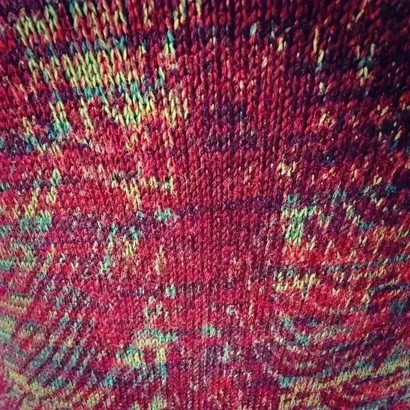 ✨Like New✨ Soft Surroundings Abstract Split Hem Turtleneck, Multicolor, Size XS - Picture 10 of 10